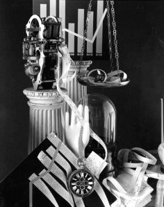 Still Life with Ticker Tape